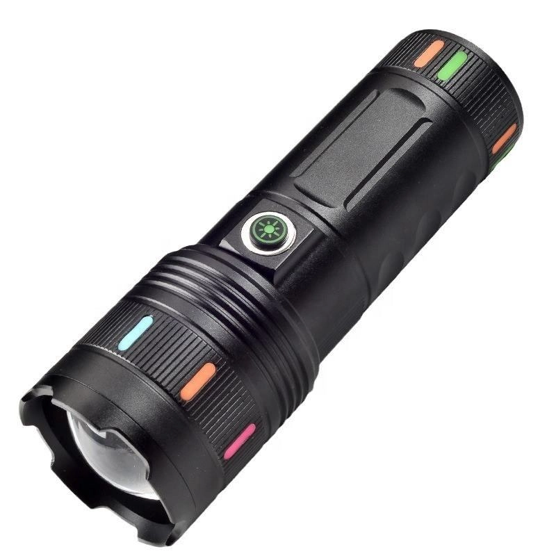 Long-Range High-Power Waterproof Rechargeable Flashlight - Image 2